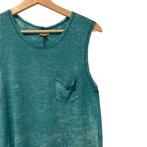 Teal Tank Top Size Small